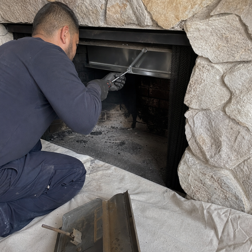 Chimney Cap & Crown Installation
